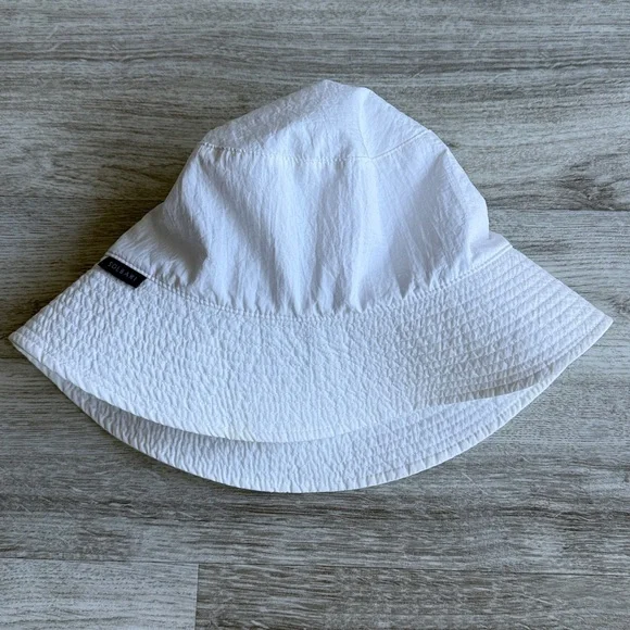 Solbari Bondi Bucket Hat UPF 50+ White with Cinch, Large / XLarge - Picture 3 of 6